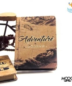Mooch Design Studio Adventure Awaits A6 Notebook With Elastic All Of It