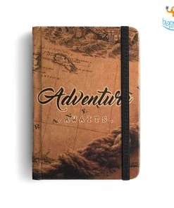 Mooch Design Studio Adventure Awaits A6 Notebook With Elastic All Of It