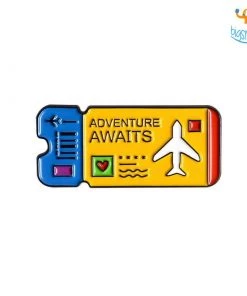 Bigsmall_piu Adventure Awaits Lapel Pin