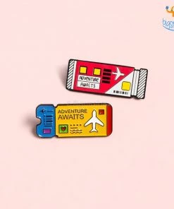 Bigsmall_piu Adventure Awaits Lapel Pin