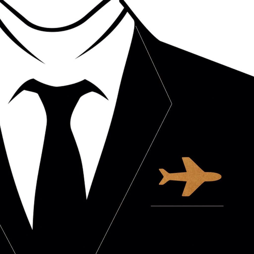 DesignWesign Travel Wooden Brooch Corporate