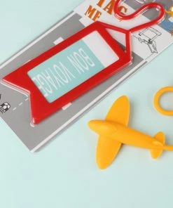 VinnyC Corporate Airplane Luggage Tag