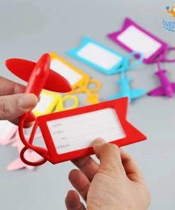 VinnyC Corporate Airplane Luggage Tag