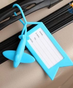 VinnyC Corporate Airplane Luggage Tag