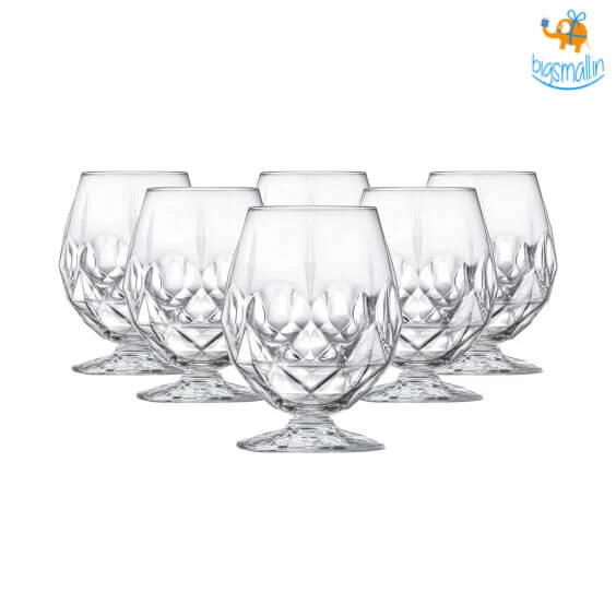 Devnow Alkemist Spirits Goblet Glasses - Set Of 6
