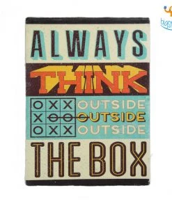 Ascetic Sale Think Outside The Box Notebook
