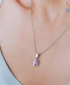 Ash Designs Sale Vera Amethyst Pendant With Chain