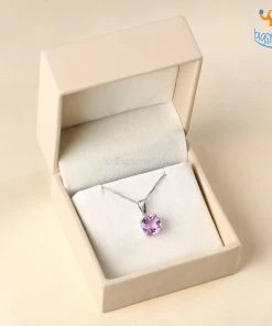 Ash Designs Sale Vera Amethyst Pendant With Chain