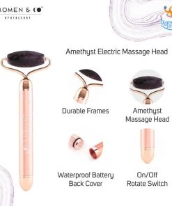 Dromenco Amethyst Electric Facial Roller All Of It