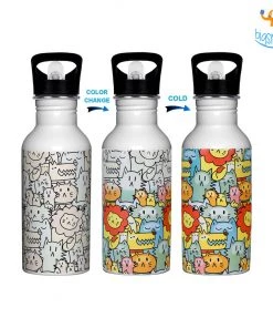 Dream Beans Cute Animals Colour Changing Magic Bottle All Of It