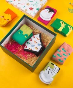 SoxyToes All Of It Animal Kingdom Gift Box For Kids