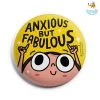Pranita Kocharekar All Of It Anxious But Fabulous Badge With Magnet