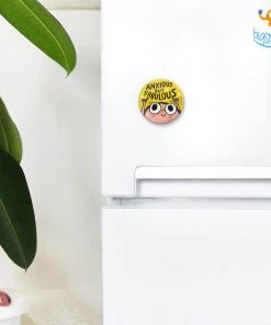 Pranita Kocharekar All Of It Anxious But Fabulous Badge With Magnet
