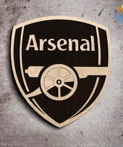 Bigsmall_cc Arsenal Engraved Wooden Crest