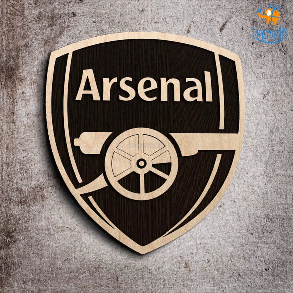Bigsmall_cc Arsenal Engraved Wooden Crest