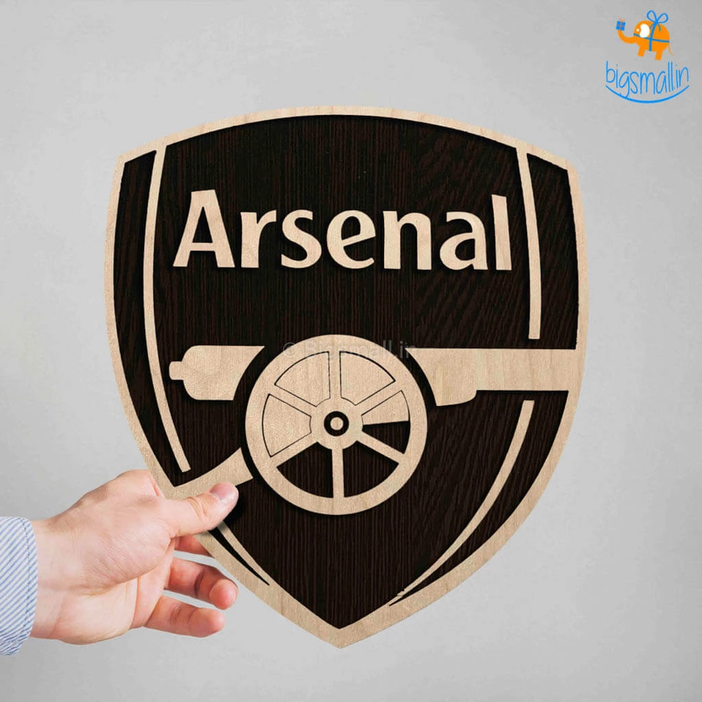 Bigsmall_cc Arsenal Engraved Wooden Crest