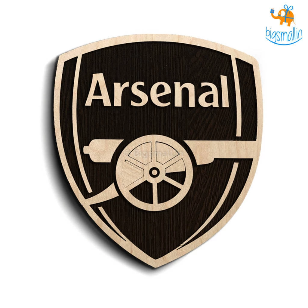Bigsmall_cc Arsenal Engraved Wooden Crest