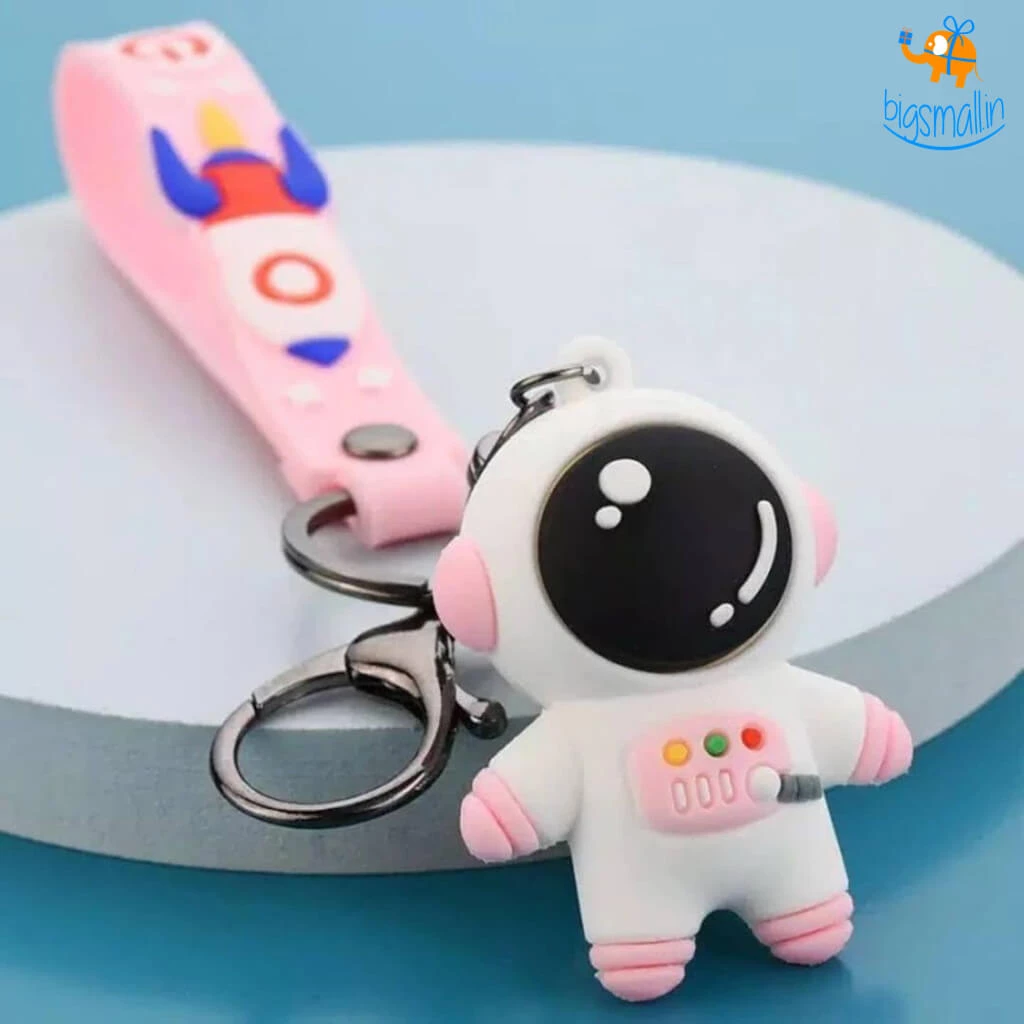Big Daddy 3D Cute Astronaut Keychain All Of It