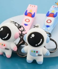 Big Daddy 3D Cute Astronaut Keychain All Of It
