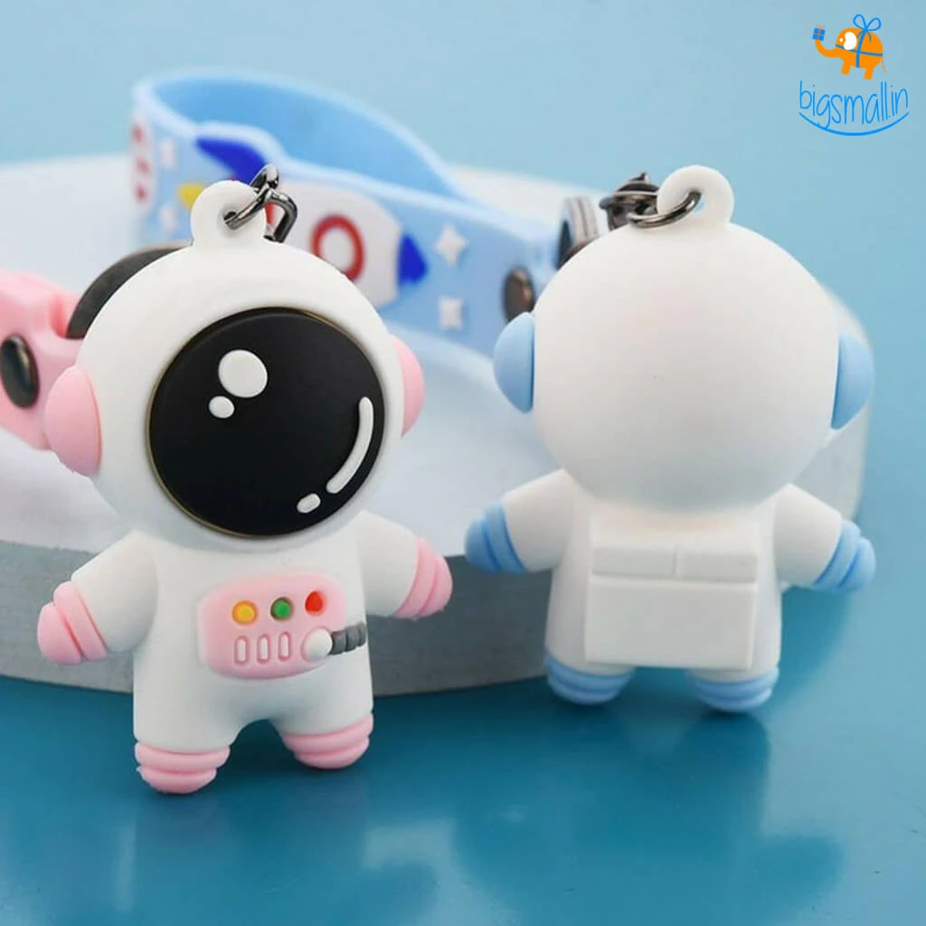 Big Daddy 3D Cute Astronaut Keychain All Of It
