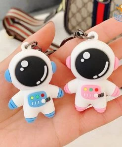 Big Daddy 3D Cute Astronaut Keychain All Of It