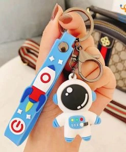 Big Daddy 3D Cute Astronaut Keychain All Of It