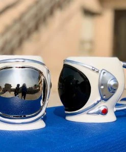AmyLi Father's Day Astronaut Helmet 3D Coffee Mug