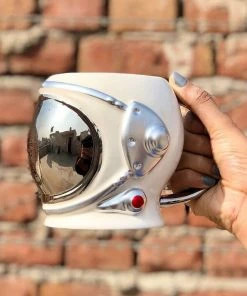 AmyLi Father's Day Astronaut Helmet 3D Coffee Mug