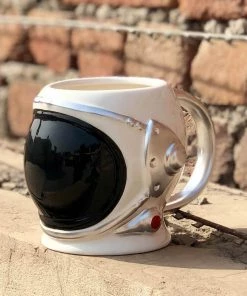 AmyLi Father's Day Astronaut Helmet 3D Coffee Mug