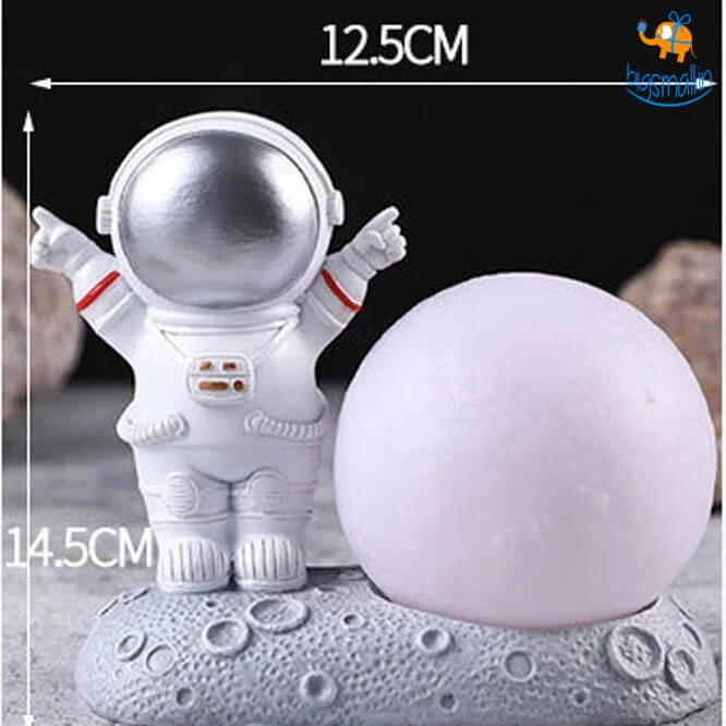 Bigsmall_hmk All Of It Space-Man Moon Lamp