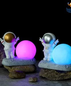 Bigsmall_hmk All Of It Space-Man Moon Lamp