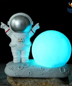 Bigsmall_hmk All Of It Space-Man Moon Lamp