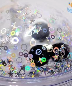 Big Daddy Galaxy Sparkle Sipper Bottle With Straw