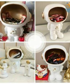 Coral Tree Astronaut Storage Decorative Figurine Father's Day