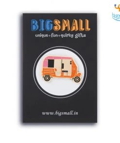 Bigsmall_piu Rickshaw Lapel Pin