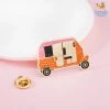 Bigsmall_piu Rickshaw Lapel Pin