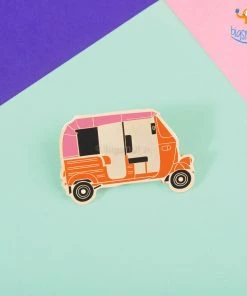 Bigsmall_piu Rickshaw Lapel Pin