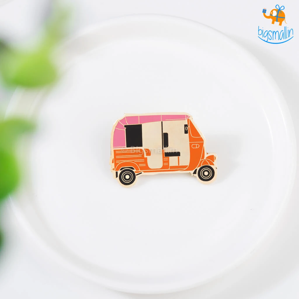 Bigsmall_piu Rickshaw Lapel Pin