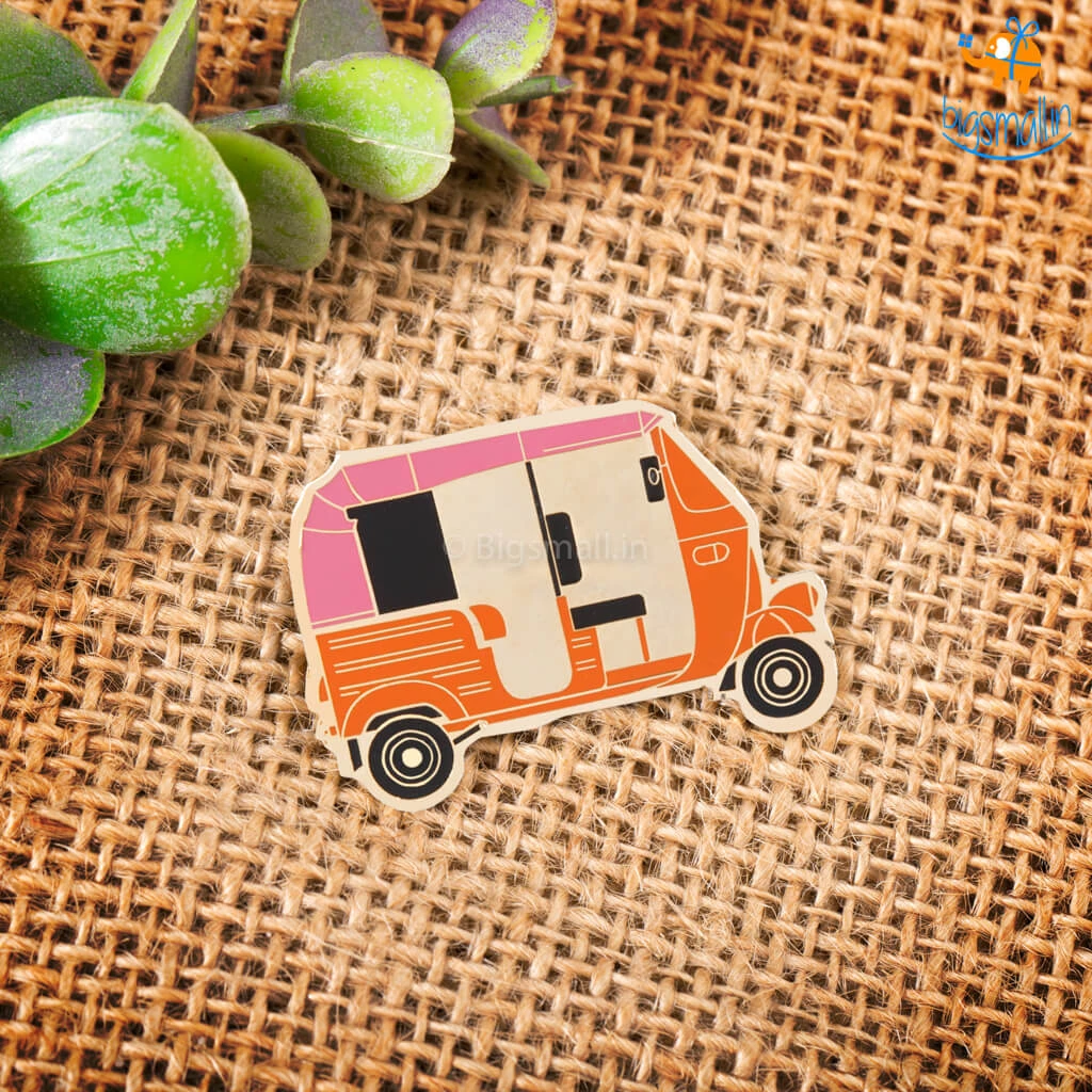 Bigsmall_piu Rickshaw Lapel Pin