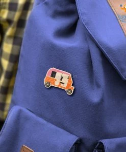 Bigsmall_piu Rickshaw Lapel Pin