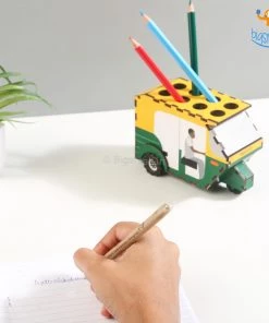 Ascetic Auto Rickshaw Pen Stand Father's Day