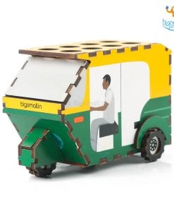 Ascetic Auto Rickshaw Pen Stand Father's Day