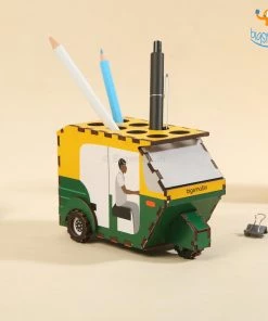 Ascetic Auto Rickshaw Pen Stand Father's Day