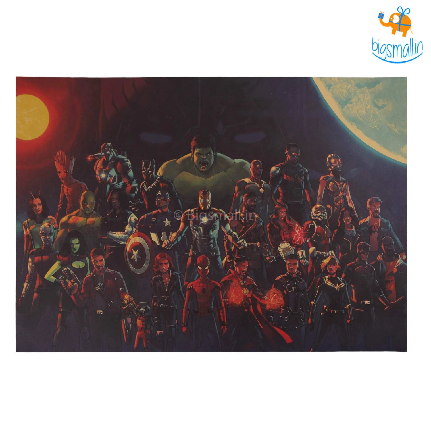 AmyLi All Of It Avengers Universe Kraft Poster