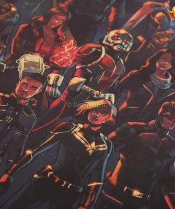 AmyLi All Of It Avengers Universe Kraft Poster