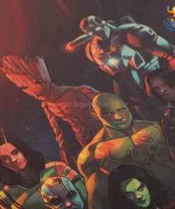 AmyLi All Of It Avengers Universe Kraft Poster