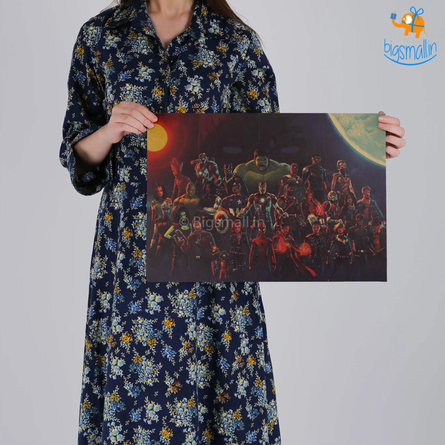 AmyLi All Of It Avengers Universe Kraft Poster