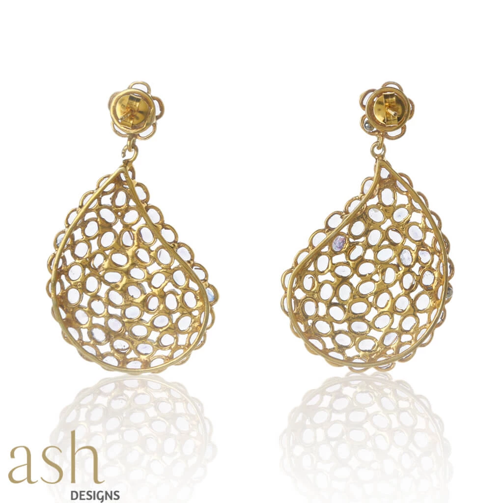 Ash Designs Azura Tanzanite Earrings