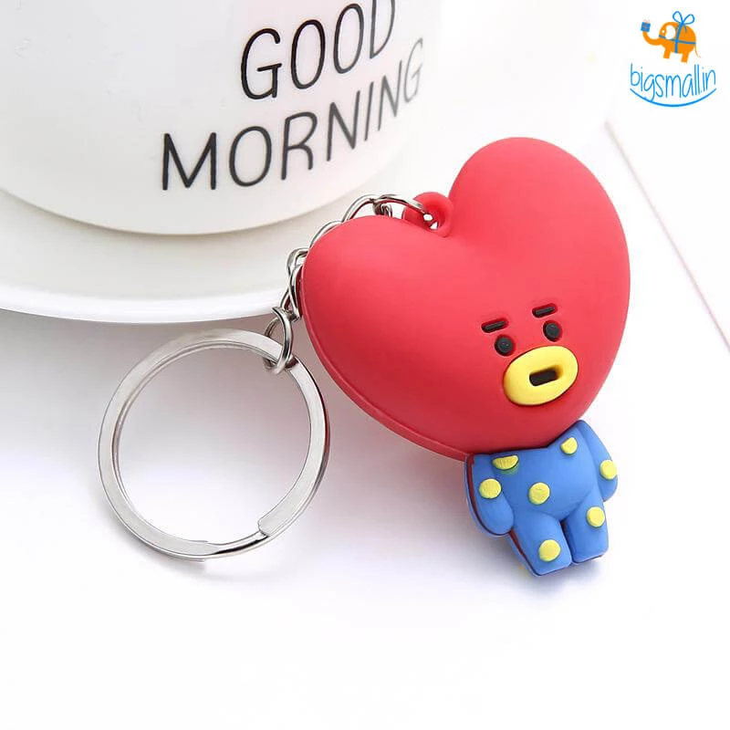 Bigsmall_hmk 3D BTS BT21 Keychain All Of It