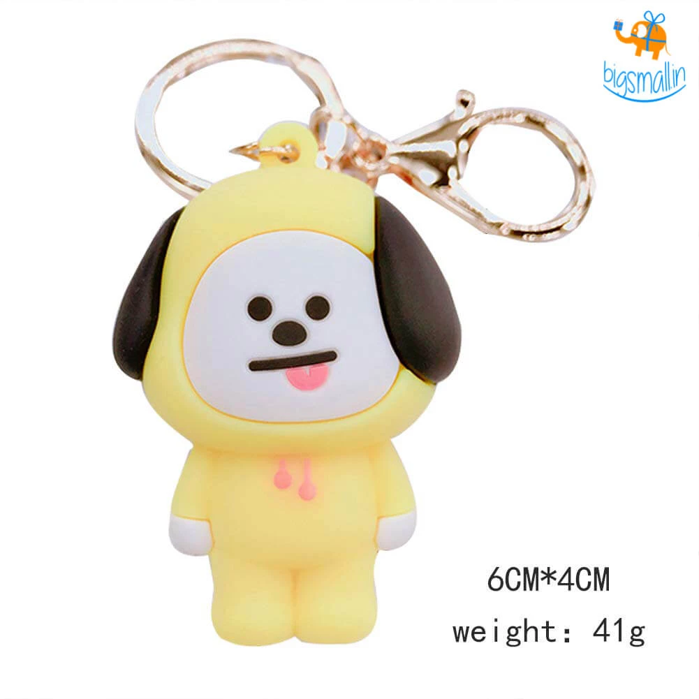 Bigsmall_hmk 3D BTS BT21 Keychain All Of It